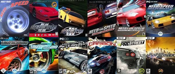 all need for speed games